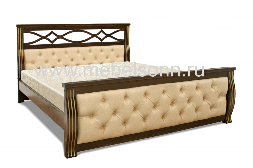 Кровать Nansy по цене 19464 рублей - Односпальные кровати в интернет магазине 'Мебель и Сон'