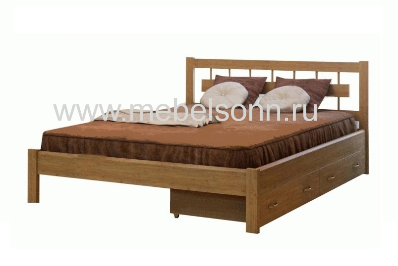 Кровать Barselona по цене 12006 рублей - Полутороспальные кровати в интернет магазине 'Мебель и Сон'