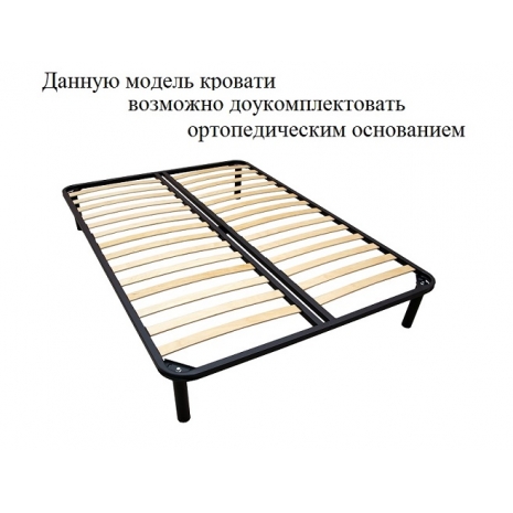 Кровать Parma по цене 13000 рублей - Полутороспальные кровати в интернет магазине 'Мебель и Сон'