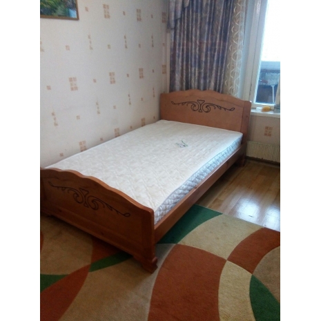 Кровать рисунок старый орех 2 по цене  рублей - Фото от клиентов в интернет магазине 'Мебель и Сон'