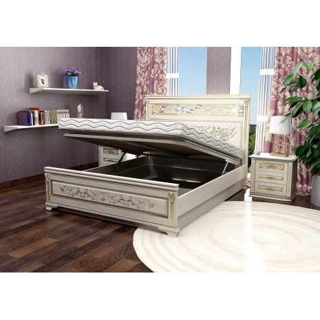 Кровать Simfoniya по цене 48103 рублей - Односпальные кровати в интернет магазине 'Мебель и Сон'