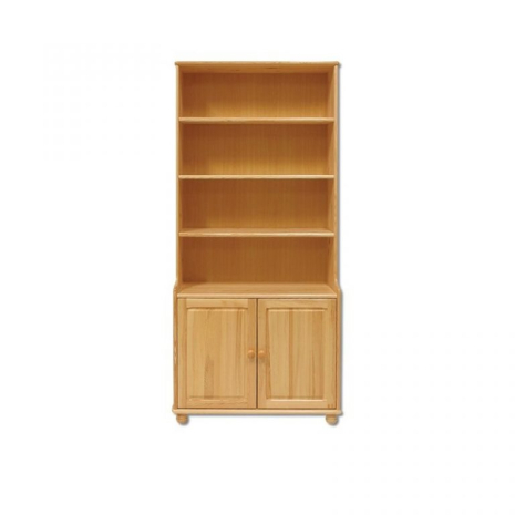 Шкаф книжный КВ110 по цене 24400 рублей - Шкафы из массива в интернет магазине 'Мебель и Сон'
