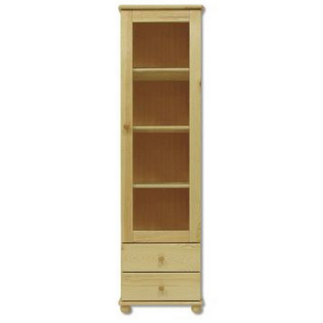 Шкаф книжный КВ104 по цене 22030 рублей - Шкафы из массива в интернет магазине 'Мебель и Сон'