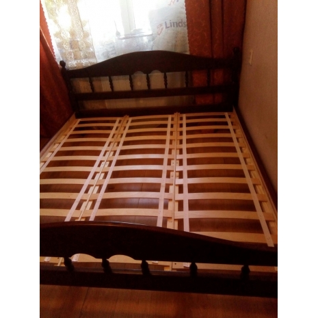Кровать монгано 3 с ламелями по цене  рублей - Фото от клиентов в интернет магазине 'Мебель и Сон'