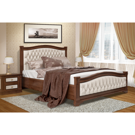Кровать Амина по цене 31965 рублей - Односпальные кровати в интернет магазине 'Мебель и Сон'