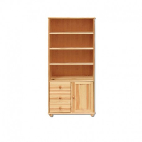 Шкаф книжный КВ109 по цене 26195 рублей - Шкафы из массива в интернет магазине 'Мебель и Сон'