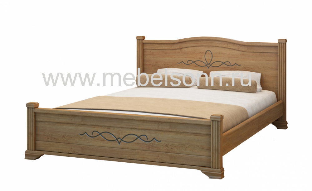 Кровать Vilianora по цене 11874 рублей - Полутороспальные кровати в интернет магазине 'Мебель и Сон'