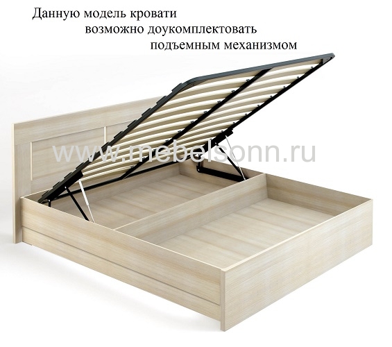 Кровать Monada по цене 11472 рублей - Полутороспальные кровати в интернет магазине 'Мебель и Сон'
