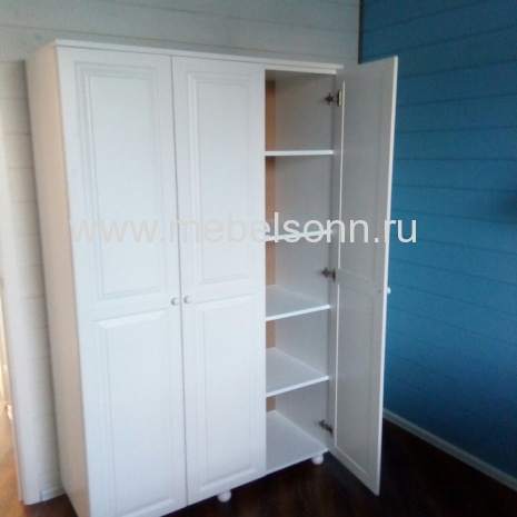 Шкаф витязь 105 белый2