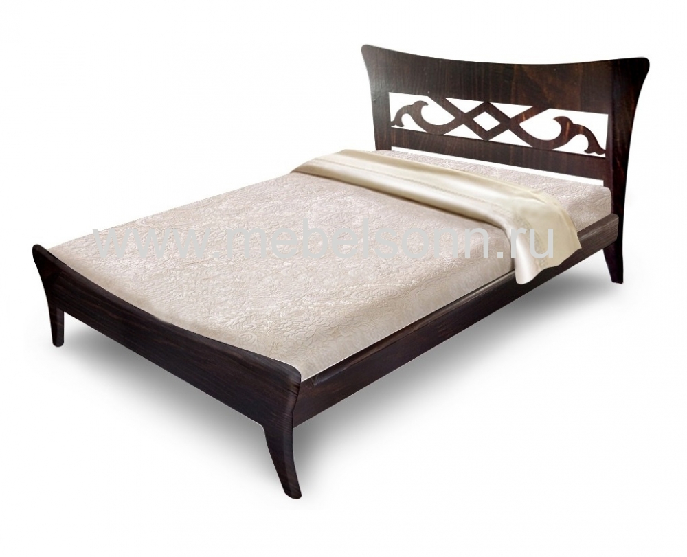 Кровать Pemonte по цене 10857 рублей - Полутороспальные кровати в интернет магазине 'Мебель и Сон'