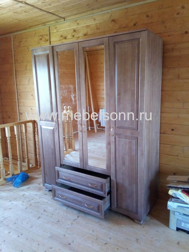 Шкаф витязь 119 венге 1-2 по цене  рублей - Фото от клиентов в интернет магазине 'Мебель и Сон'