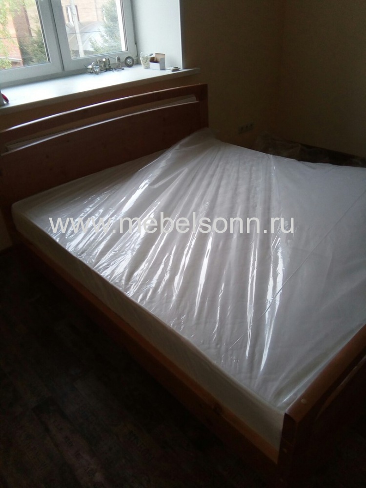 Кровать бали старый орех 2 по цене  рублей - Фото от клиентов в интернет магазине 'Мебель и Сон'