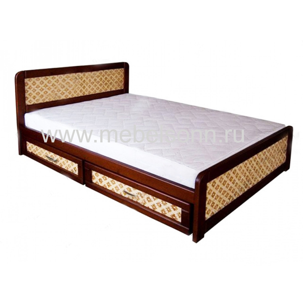 Кровать Valentino по цене 10138 рублей - Полутороспальные кровати в интернет магазине 'Мебель и Сон'