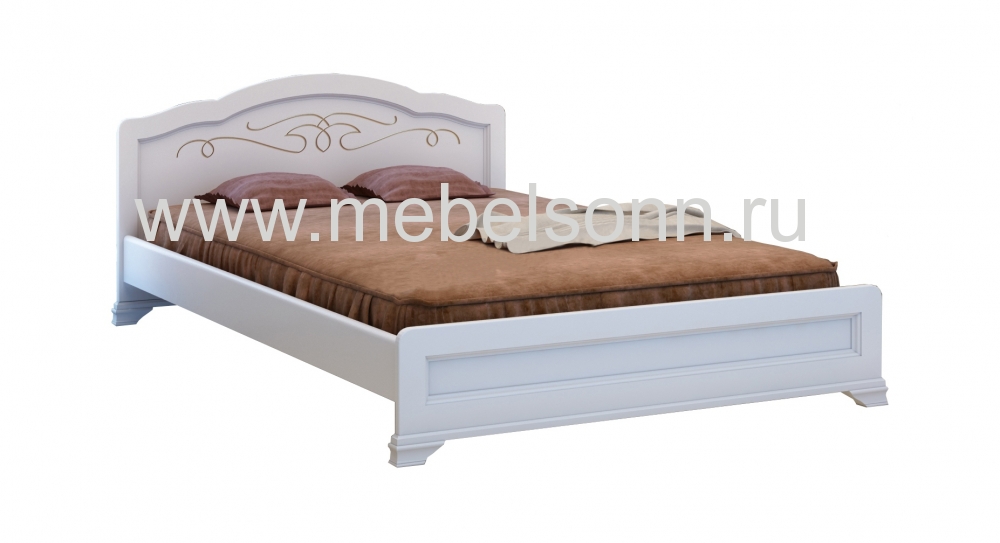 Кровать Olivetta по цене 10926 рублей - Полутороспальные кровати в интернет магазине 'Мебель и Сон'