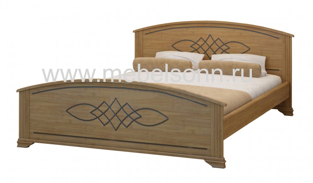 Кровать Arvalia по цене 12024 рублей - Полутороспальные кровати в интернет магазине 'Мебель и Сон'