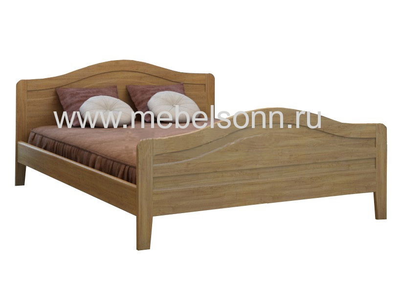 Кровать Alora по цене 13200 рублей - Полутороспальные кровати в интернет магазине 'Мебель и Сон'