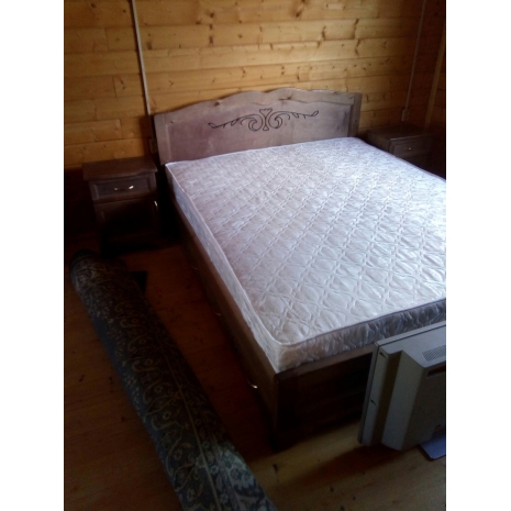 Кровать  венге 1-2 по цене  рублей - Фото от клиентов в интернет магазине 'Мебель и Сон'