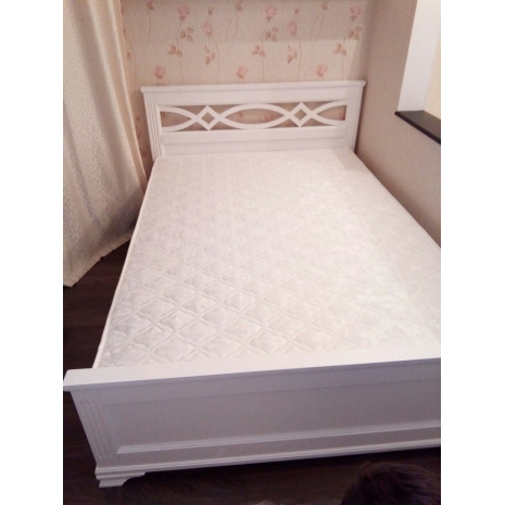 Кровать Лира цвет белый по цене  рублей - Фото от клиентов в интернет магазине 'Мебель и Сон'