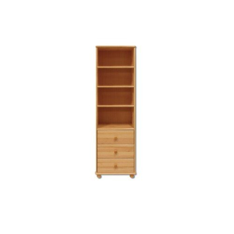 Шкаф книжный КВ111 по цене 17880 рублей - Шкафы из массива в интернет магазине 'Мебель и Сон'
