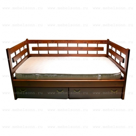 Детская Кровать Домовёнок по цене 15650 рублей - Детские кровати в интернет магазине 'Мебель и Сон'