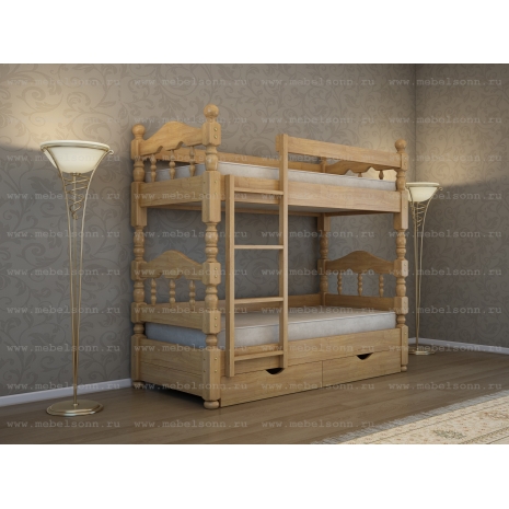   по цене 15137 рублей - Двухъярусные кровати в интернет магазине 'Мебель и Сон'