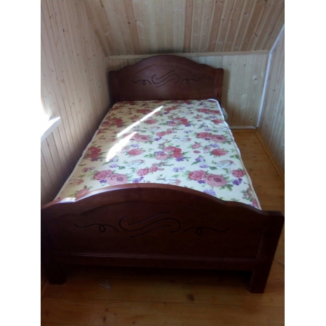 кровать  цвет могано 3 по цене  рублей - Фото от клиентов в интернет магазине 'Мебель и Сон'