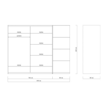 Шкафы купе: ШКАФ-КУПЕ"OKAERI 300" цена 116182 рублей.