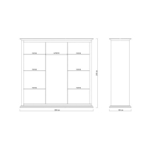 Коллекция Лирона: ШКАФ КУПЕ "ЛИРОНА 650" цена 120424 рублей.