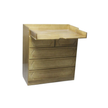 Комоды 5 ящиков: КОМОД С ПЕЛЕНАЛЬНЫМ СТОЛИКОМ цена 23984 рублей.