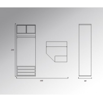 5 и 6 створчатые: Шкаф 2.2 Угловой цена 132027 рублей.