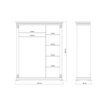 Шкафы купе: ШКАФ КУПЕ ВЕРДИ цена 83685 рублей.