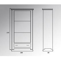 Двухстворчатые: ШКАФ "РАУНА 230" цена 36640 рублей.