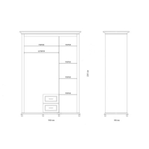Мебель Мальта: ШКАФ "МАЛЬТА 300" цена 79453 рублей.