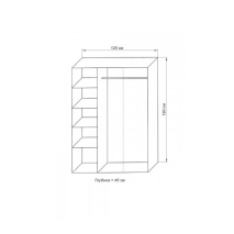 Мебель Бали: ШКАФ БАЛИ 3 цена 73353 рублей.