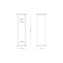 Современные шкафы: ШКАФ "МАЛЬТА 100" (2 ПОЛКИ + ШТАНГА) цена 34490 рублей.